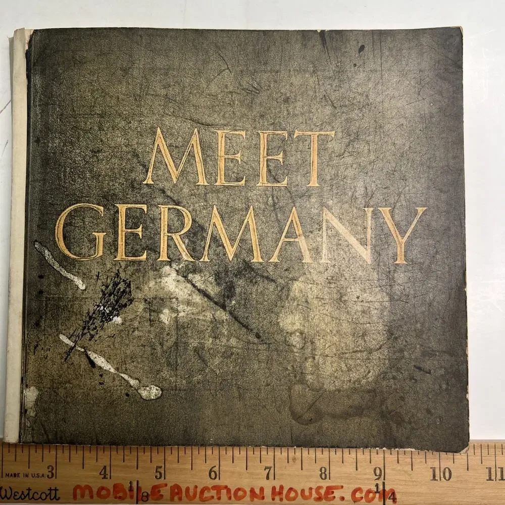 MEET GERMANY ATLANTIK-BRUCKE MAY 1959 Atlantik-Brücke PB Sixth Revised Edition